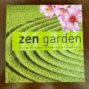 Zen Garden Book with Green Cover
